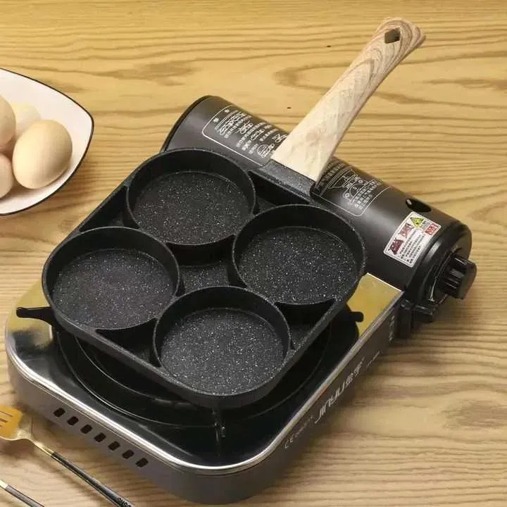 Miniatura 4 de Sarten Antiadherente 4 Puestos Para Huev